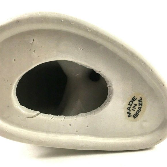 Vintage Brazilian Porcelain Figurine:  German Shepherd. 8 x 5 inches. VGC! - Picture 7 of 7